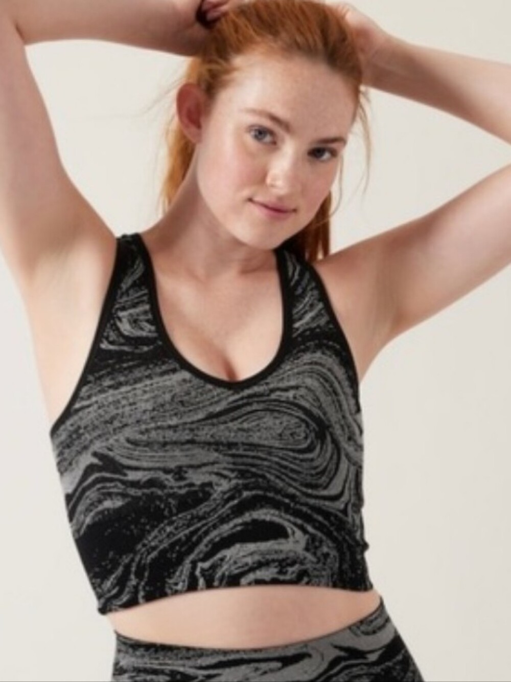 NWT Athleta Aurora Seamless Shimmer Tank Sz Sm